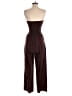 Sim & Sam Burgundy Brown Jumpsuit Size XS - photo 2