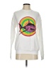 Le Superbe Graphic White Sweatshirt Size XS - photo 1