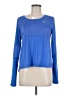 Nike 100% Polyester Blue Long Sleeve T-Shirt Size M - photo 1