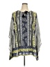 Catherines 100% Polyester Blue Poncho Size 3X - photo 1