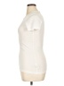 James Perse Ivory Short Sleeve Turtleneck Size XL (4) - photo 5
