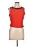Bisou Bisou Red Sleeveless Blouse Size L - photo 1