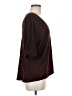 Eri + Ali Burgundy Short Sleeve Blouse Size M - photo 4