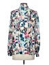 Prettygarden Floral Ivory Long Sleeve Blouse Size S - photo 2