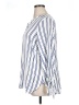 MICHAEL Michael Kors Stripes Blue Long Sleeve Blouse Size 1X - photo 5