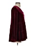 Jodifl 100% Polyester Burgundy Long Sleeve Blouse Size S - photo 4