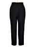 Assorted Brands 100% Wool Solid Black Wool Pants Size 14 - photo 2