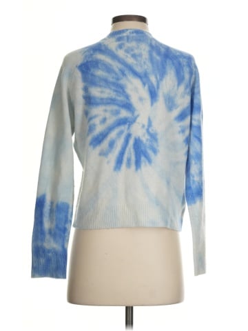 Aqua Cashmere Pullover Sweater (view 2)