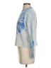 Aqua 100% Cashmere Tie-dye Blue Cashmere Pullover Sweater Size XS - photo 5