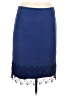 Talbots 100% Polyester Blue Formal Skirt Size 8 - photo 1