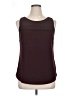 Ann Taylor 100% Polyester Burgundy Sleeveless Top Size XL - photo 1