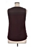 Ann Taylor 100% Polyester Burgundy Sleeveless Top Size XL - photo 2