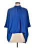BTFBM 100% Polyester Blue 3/4 Sleeve Blouse Size L - photo 1