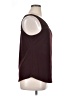 Ann Taylor 100% Polyester Burgundy Sleeveless Top Size XL - photo 4