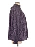 Barbour 100% Lyocell Polka Dots Purple Long Sleeve Blouse Size 12 - photo 4