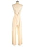 Roxy 100% Viscose Stripes Ivory Jumpsuit Size S - photo 2