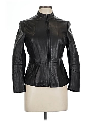 T Tahari Leather Jacket (view 1)