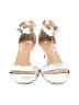 Talbots White Silver Heels Size 8 - photo 2