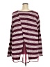 Lane Bryant Stripes Burgundy Pullover Sweater Size 26 - 28 Plus - photo 2