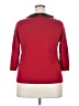 Elle Polka Dots Red Pullover Sweater Size XXL - photo 2