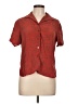 Rena Rowan Red Short Sleeve Blouse Size 10 - photo 1