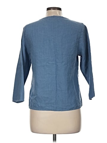 Flax 3/4 Sleeve T-Shirt (view 2)