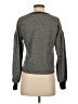 Amadi Metallic Gray Pullover Sweater Size XS - photo 2