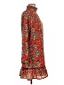 Missguided 100% Polyester Print Red Casual Dress Size 8 - photo 4