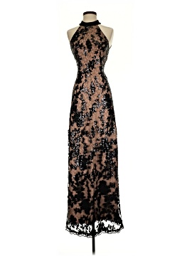 open lace back dress Dress The Population Kai Gown - Blue main image 1