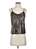 Sincerely Jules Silver Sleeveless Top Size S - photo 1