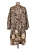 Chico's 100% Polyester Tan Kimono Size S - photo 2