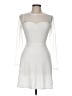 Boohoo White Cocktail Dress Size 6 - photo 1