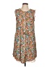Slate & Willow 100% Polyester Paisley Brown Casual Dress Size 12 - photo 1
