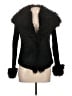 Unbranded 100% Polyester Black Faux Fur Jacket Size L - photo 1