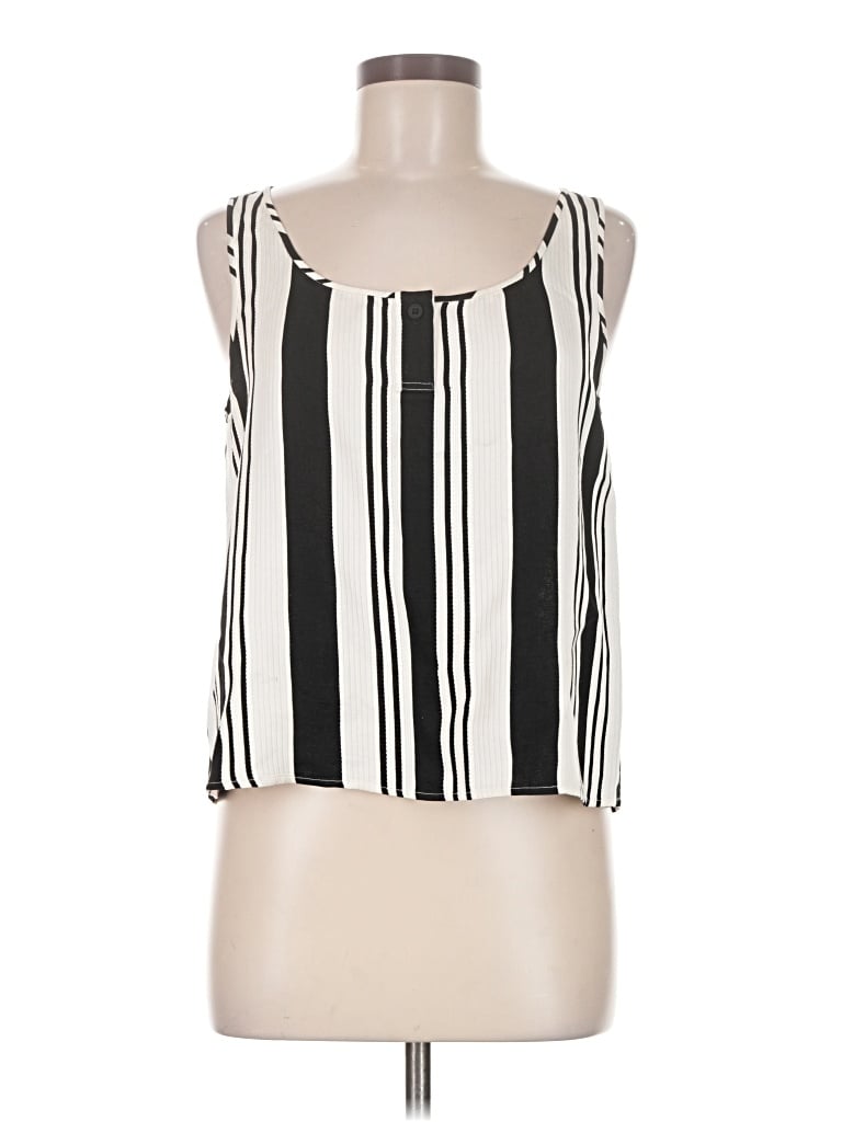 Pre-owned Theory Sleeveless Blouse In Ivory