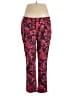 Flipside Floral Red Jeggings Size 17 - photo 1