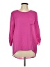 Dalia Collection 100% Polyester Pink Long Sleeve Blouse Size L - photo 1