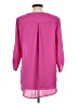 Dalia Collection 100% Polyester Pink Long Sleeve Blouse Size L - photo 2