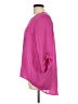 Dalia Collection 100% Polyester Pink Long Sleeve Blouse Size L - photo 5