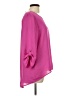 Dalia Collection 100% Polyester Pink Long Sleeve Blouse Size L - photo 4
