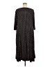 Perceptions Polka Dots Black Casual Dress Size 3X - photo 2