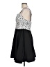 Venus 100% Polyester Silver Cocktail Dress Size L - photo 5