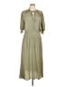Current Air 100% Polyester Green Casual Dress Size L - photo 1