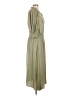 Current Air 100% Polyester Green Casual Dress Size L - photo 4