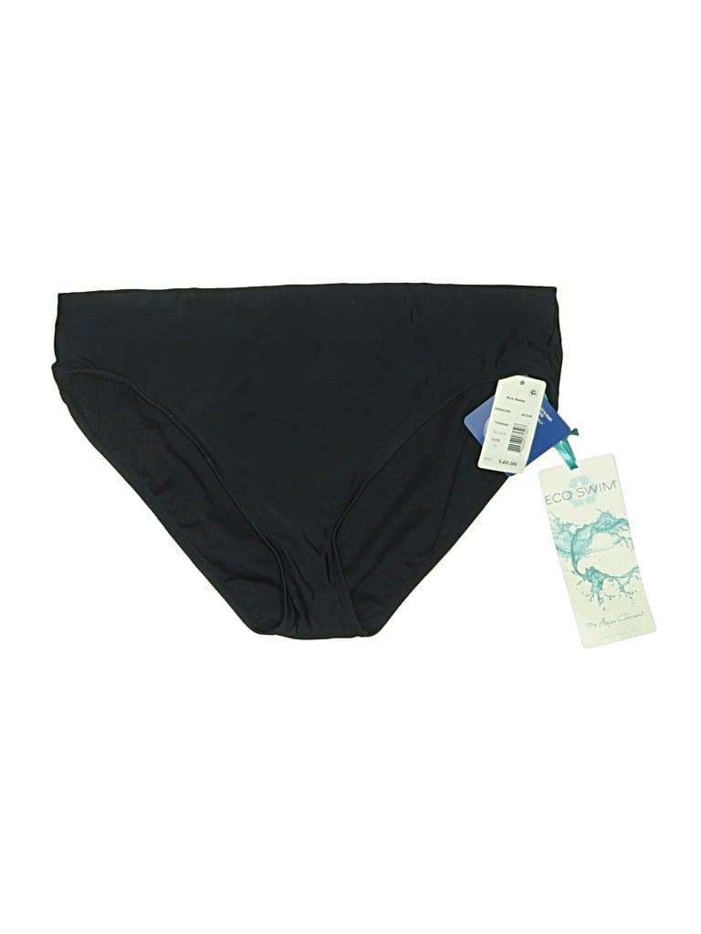Pre-owned Eco Swim Swimsuit Bottoms In Black