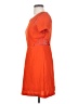 C. Luce Solid Orange Casual Dress Size S - photo 5