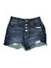 Vanilla Star Blue Denim Shorts Size 3 - photo 1