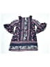 Lilt 100% Polyester Blue 3/4 Sleeve Blouse Size 5 - photo 2