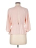 Topshop 100% Polyester Pink 3/4 Sleeve Blouse Size 6 - photo 2