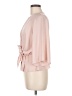 Topshop 100% Polyester Pink 3/4 Sleeve Blouse Size 6 - photo 5
